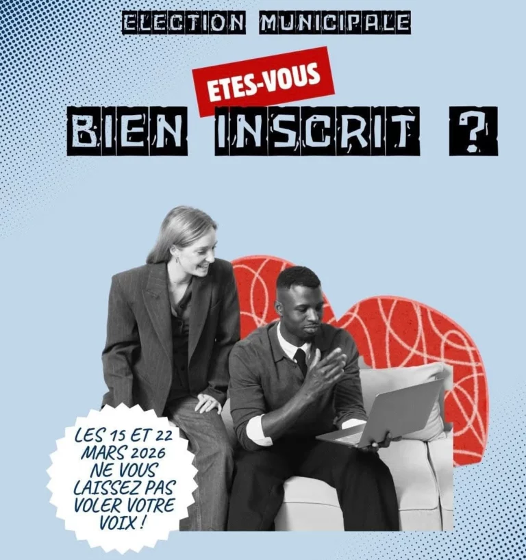 êtes-vous inscrit aux élections ?
